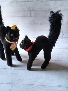 他の写真3: 目が点になってるベルベットの黒猫　トムキャット　シュタイフ　８ｃｍ