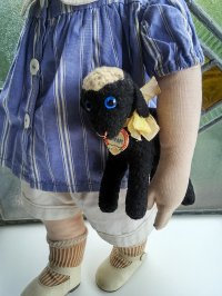 青い瞳の黒羊　シュタイフ 　SWAPL　ひつじ　ALL ID's