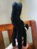 画像3: 目が点になってるベルベットの黒猫　トムキャット 　最小サイズ　シュタイフ　 (3)