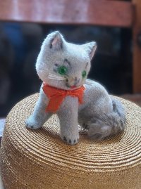 灰色猫　ワグナー社　トイアニマル　WAGNER　Kunstlerschutz 