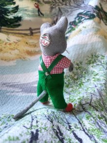他の写真3: ギンガムシャツのマウス　ドイツ　WAGNER　ねずみさん　Kunstlerschutz