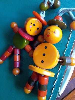 画像3: ベークライト　ドール　TYKIY TOY　バタースカッチ 　キャラメルカラー　(2)