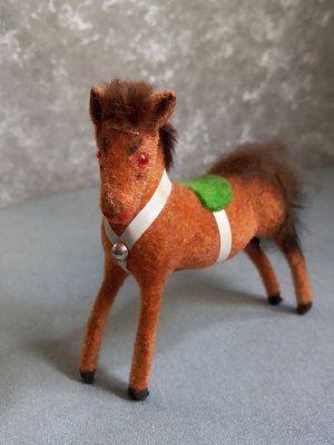 画像1: 赤い眼をした栗毛　サラブレッド　お猿さんのラベル　ワグナー社 　Wagner  MAX CARL