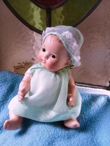 他の写真3: ボンネットベビー　ガラス目のビスクドール　２０ｃｍ