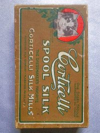 猫さんマークの糸・ボックスセット　CORTICELLI　コレクション　