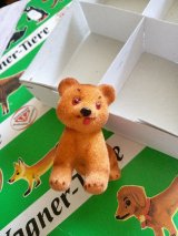ブラウンベア　ドイツの小熊　WAGNER社　ハンドメイドアニマル