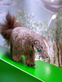 森の動物　アナグマ　ワグナー　WAGNER　kunstlerschutz