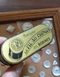 古い糸入れの缶　フレンチブロカント　Le fil au chinois 　コレクション