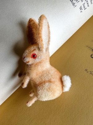画像1: お月見できるかな　野うさぎ 1.　バニー　ドイツ　Wagner　kunstlerschutz　