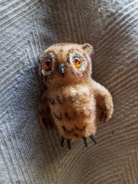 森の動物　ふくろう　ワグナー社　WAGNER　kunstlerschutz