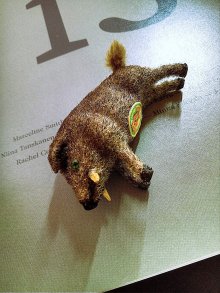 他の写真3: 森の動物　緑の眼をしたイノシシ　WAGNER　MAX CARL　Künstlerschutz