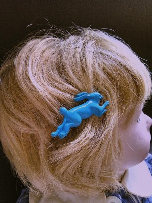 画像3: ヘアクリップ３つセット　バレッタ　髪留め　ヘアアクセサリー　ドールさんに  2.