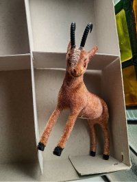 アルプスの動物　シャモア　WAGNER　ワグナー　ハンドメイドアニマル