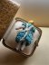 画像2: ニットドレスのミニチュアドール　３，９ｃｍ　HERTWIG　人形の家　オールビスク　　 (2)