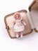 画像1: ニットドレスのミニチュアドール　３，５ｃｍ　HERTWIG　人形の家　ブランケット　 (1)