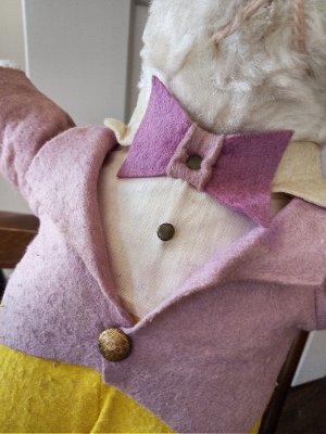 画像2: 白うさぎ　アリスの国　パンツスタイルのラビット　