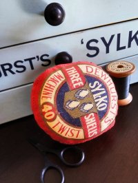 ピンクッション　SYLKO　英国　ヴィンテージ 　針さし　ソーイングコレクション