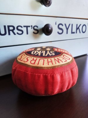 画像2: ピンクッション　SYLKO　英国　ヴィンテージ 　針さし　ソーイングコレクション