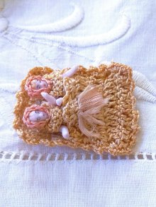 他の写真1: ニットのミニチュアドール　ふたごのベビー　３，２ｃｍ　HERTWIG　Carl Horn　　