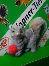 小さなしま猫さん　 WAGNER 　旧西ドイツ　ヴィンテージ　KUNSTLERSCHTZ