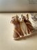 画像2: ３びきのねこ　ブローチ　きれいなアイボリーの風合い (2)