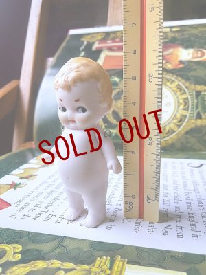 画像4: ブロンドの巻き毛が可愛いビスクベビーさん　６，８ｃｍ　HERTWIG　ドール　ジャーマンアンティーク