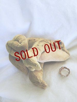 画像2: ベルベットのかえる　シュタイフ　ヴィンテージ