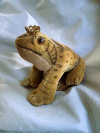 ベルベットのかえる　シュタイフ　ヴィンテージ