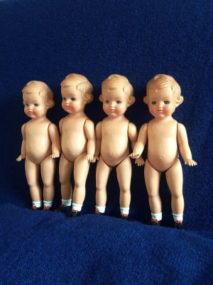 画像4: ドイツのプラスティックドール　Lissi doll　セット　リジードール　