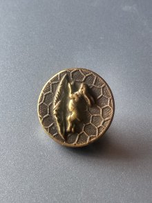 他の写真2: 野うさぎのピクチャーボタン　アンティーク　ハンティングボタン