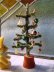 画像1: ドールサイズのクリスマスツリー　ドイツ　アンティークのもみの木　１． (1)