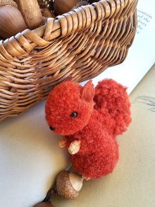 他の写真3: ポンポンりす　毛糸玉　ヴィンテージ　テラコッタ　あかね色