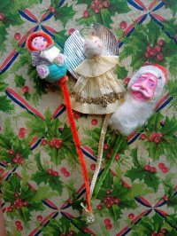 サンタ・エンゼル　シーズンオーナメント　ヴィンテージ　