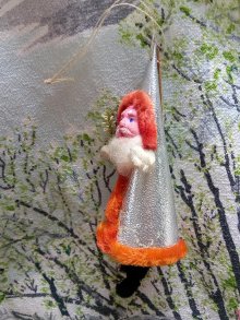 他の写真2: 青い目のサンタクロース　アンティークのツリーオーナメント　B