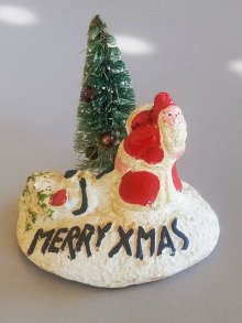 他の写真1: レトロなサンタクロース　デコレーション