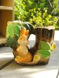 ウサギのペン立て