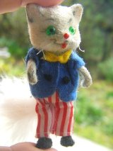 青いジャケットのしろねこ　ドイツ　ワグナー社