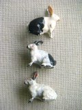 BUNNY BUNNY！アンティーク  ミニチュア ウサギ