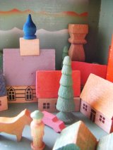 積み木TOY 街の家 教会(2)