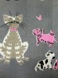 画像5: コットン生地　猫柄　タミー　キーフ　ＴＡＭＭＩＳ　ＣＡＴＳ　リプロ　 (5)