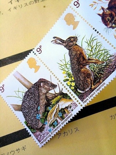 画像2: イングランドの動物切手　５種　ROYAL MAIL　ロイヤルメール