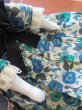 画像7: ドイツのアンティーク　チャイナヘッドドール　人形の家　１９ｃｍ　蒼いドレス　 (7)