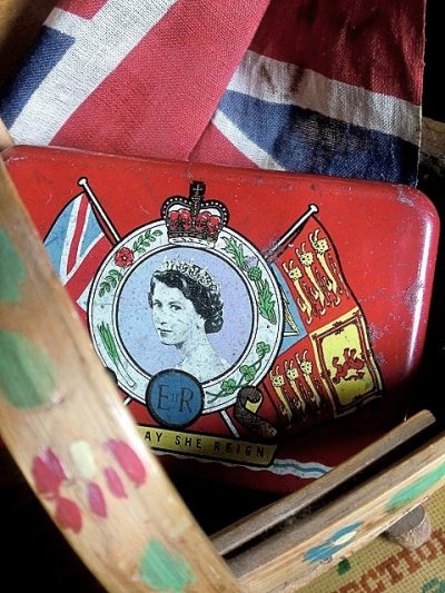 画像1: OXO缶　スープ エリザベス女王　１９５３年　コロネーション　from LONDON