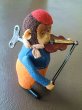 画像5: ゼンマイ仕掛けのトイ　おさるのバイオリン弾き　　アンティーク　ドイツ　シュコー　 (5)