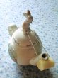 画像4: うさぎのドリップキャッチャー　ティ－ポット　ミニチュア　ドイツ　陶器　 (4)