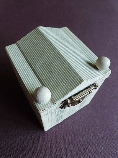 画像3: びっくり箱　ミニチュアドール　リバティプリント　英国