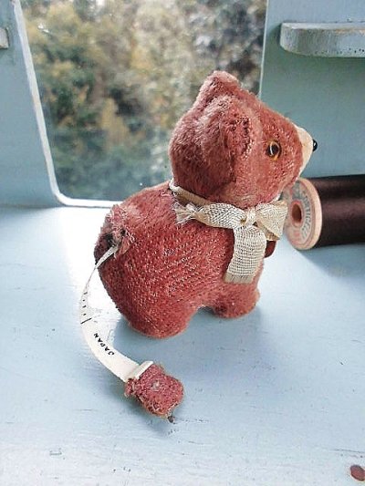 画像3: 小熊のテープメジャー　ガラス目のベア　ジャパンベア　ヴィンテージ　　