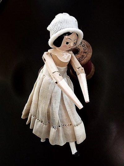 画像2: ペグドール　オランダ人形　１５ｃｍ　人形の家　from  LONDON