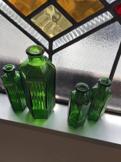 画像3: イングランドのグリーンボトル　   ヴィンテージのガラス瓶