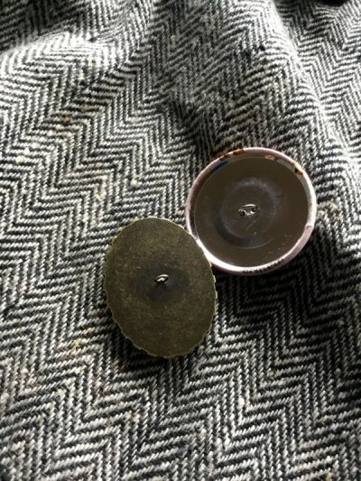 画像3: 赤ずきんちゃんのボタン　ガラスドーム ＆ くるみボタン
